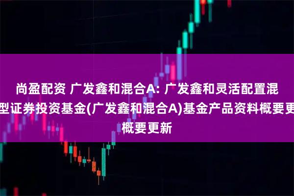 尚盈配资 广发鑫和混合A: 广发鑫和灵活配置混合型证券投资基金(广发鑫和混合A)基金产品资料概要更新
