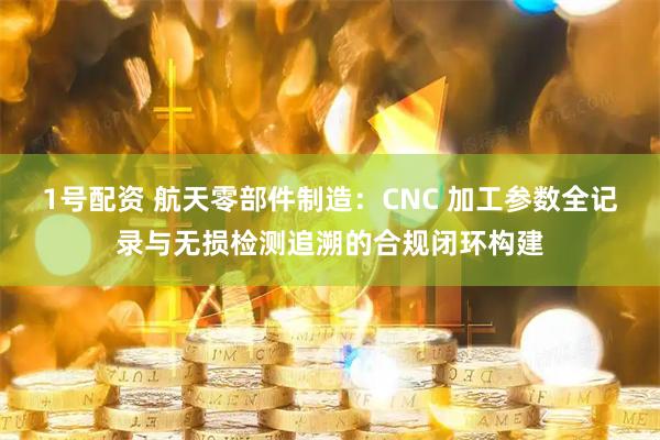 1号配资 航天零部件制造：CNC 加工参数全记录与无损检测追溯的合规闭环构建